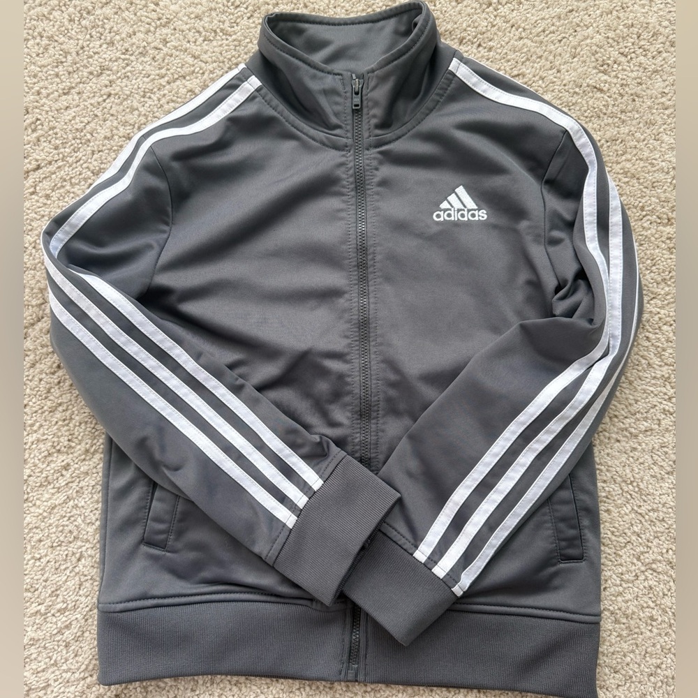 Boys Adidas track jacket